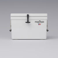 Frigid Rigid 24" x 15" x 15" fiberglass ice chest, front