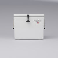 Frigid Rigid 24" x 18" x 18" fiberglass ice chest, front