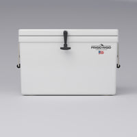 Frigid Rigid 30" x 15" x 18" fiberglass ice chest, front