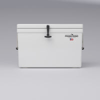 Frigid Rigid 30" x 18" x 18" fiberglass ice chest, front