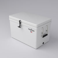 Frigid Rigid 30" x 18" x 18" fiberglass ice chest, top view