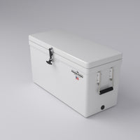 Frigid Rigid 36" x 15" x 18" fiberglass ice chest, top view