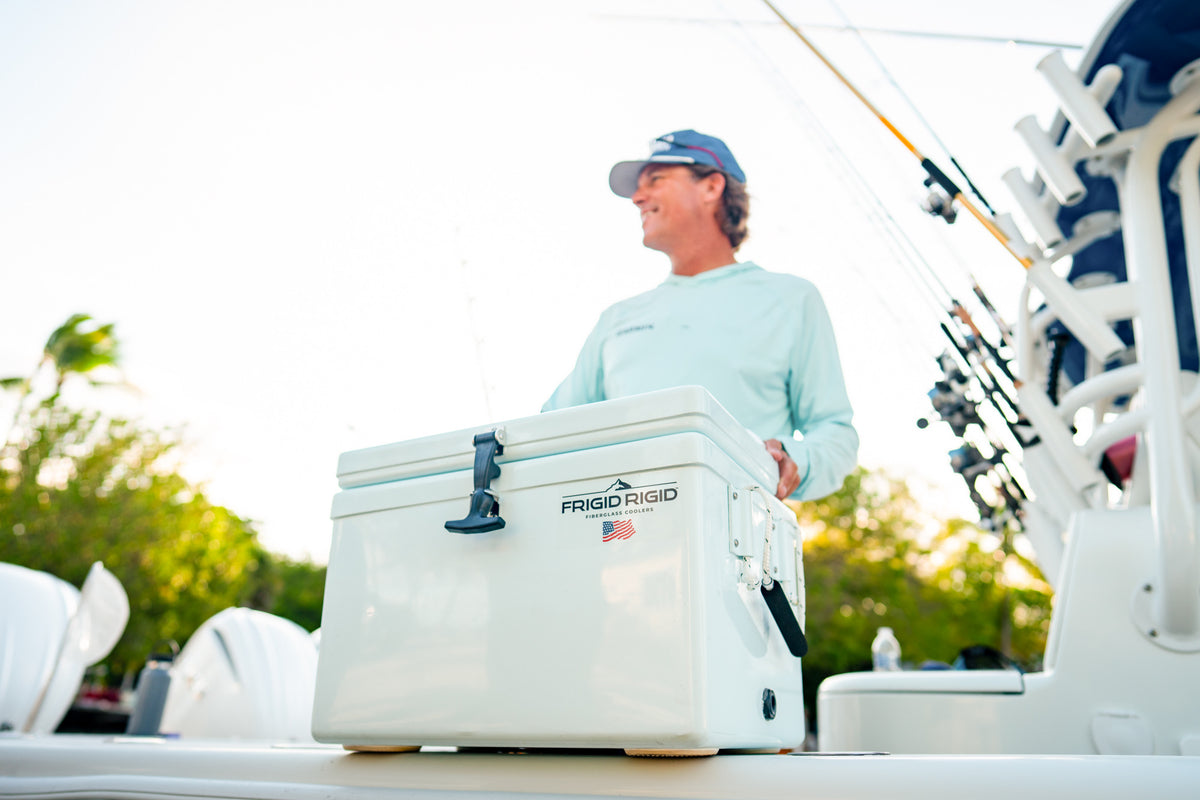 Frigid Rigid fiberglass cooler