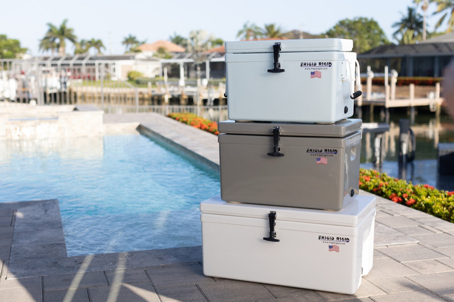 Frigid Rigid fiberglass cooler