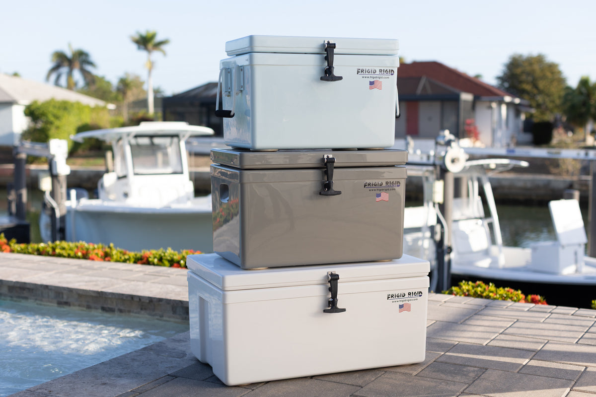 Frigid Rigid fiberglass cooler