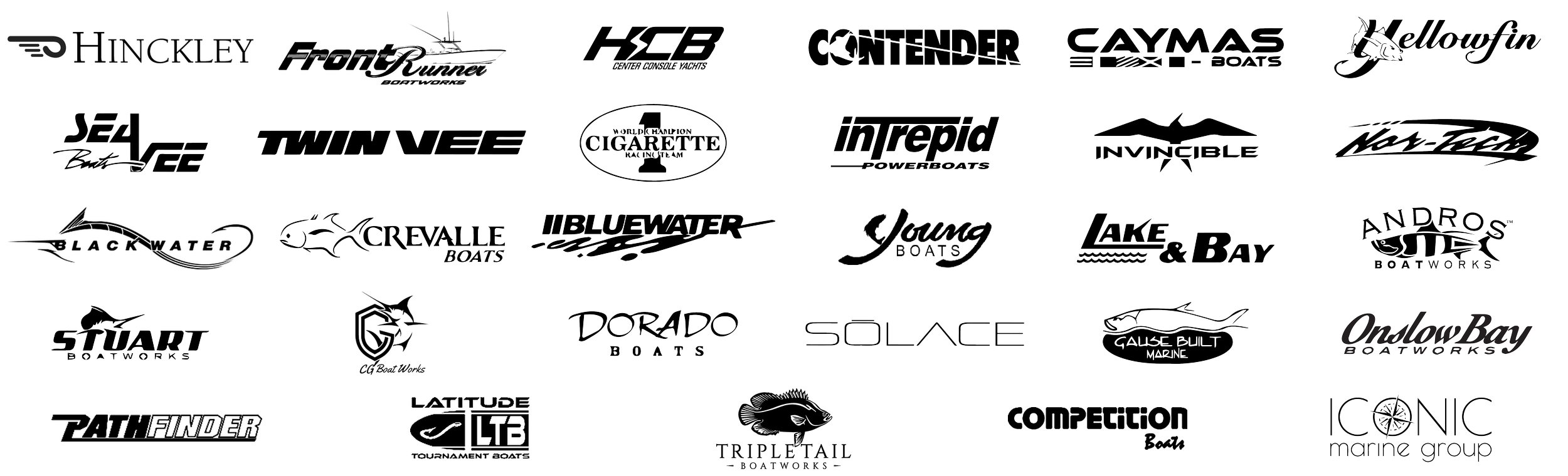Frigid Rigid OEM boat-builder partners